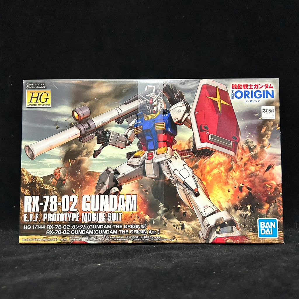 HG 1/144 RX-78-2/鋼彈/The Origin/機動戰士GTO/初代鋼彈