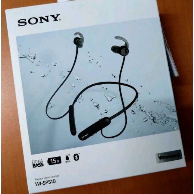 ［現貨免運］全新！SONY運動藍芽入耳式耳機-SONY WI-SP510