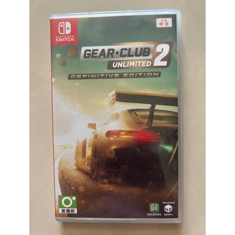 NS switch 極速俱樂部 無限 2 終極決定版 GEAR CLUB2 中文版 二手