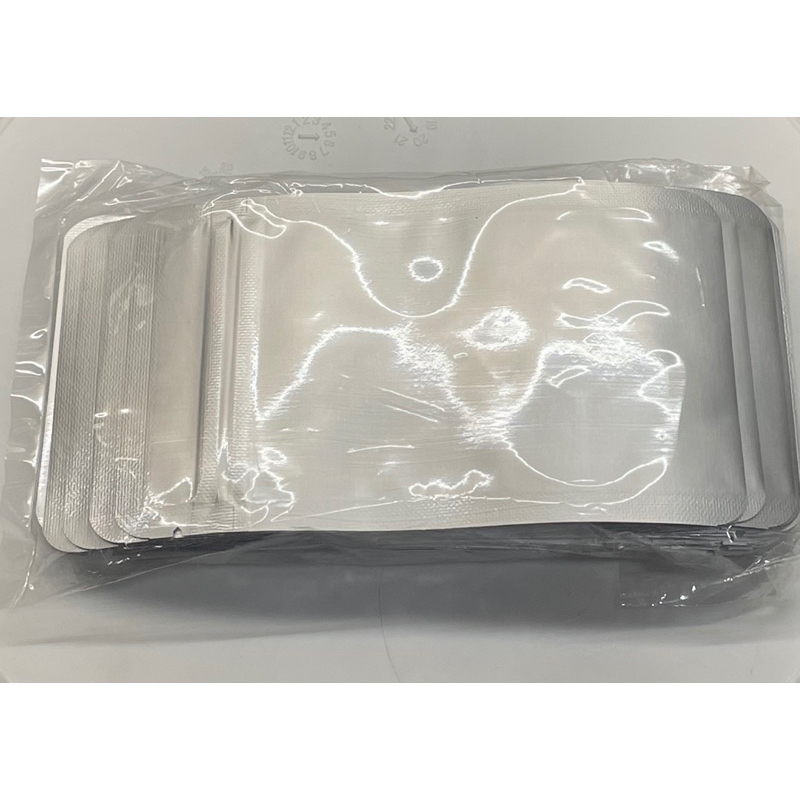 鋁箔平面夾鏈袋 鋁箔袋 鋁箔夾鏈袋 9 x 15 cm 每包50入