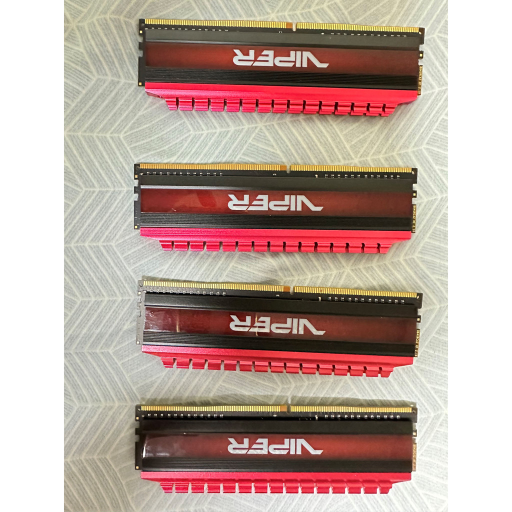 博帝VIPER蟒龍DDR4 3733 8GB*2 兩組 記憶體