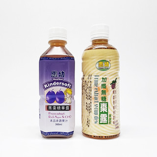惠幼 加纖無糖棗露 360ml /黑棗精華露 360ml (黑棗汁)