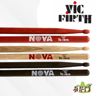 【有琴門樂器】Vic Firth NOVA 5A/5B/7A 胡桃木鼓棒 爵士鼓 鼓棒 爵士鼓鼓棒 爵士鼓棒 鼓棒
