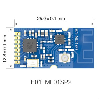 [芸庭樹工作室] Nordic原廠 nRF24L01P+PA+LNA 2.4G無線模組 E01-ML01SP2