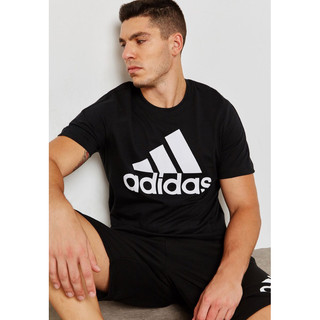 大灌體育👟 ADIDAS ESS LINEAR TEE 男LOGO 短袖T恤 黑 CD4864
