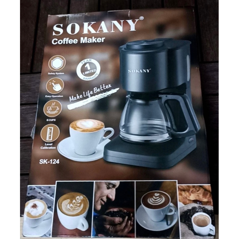 SOKANY SK-124 美式咖啡機 滴漏式咖啡機