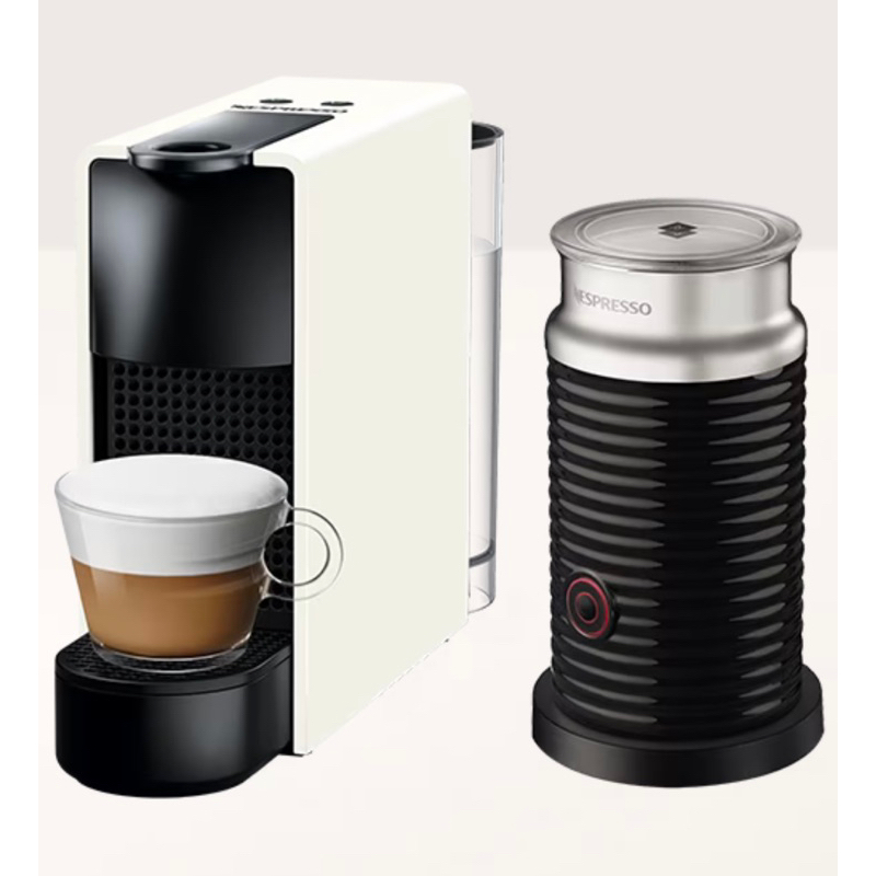 NESPRESSO雀巢膠囊咖啡機C30(白)+奶泡機