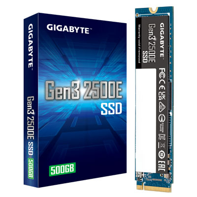 (全新現貨）技嘉 GIGABYTE Gen3 2500E SSD 500GB (G325E500G)