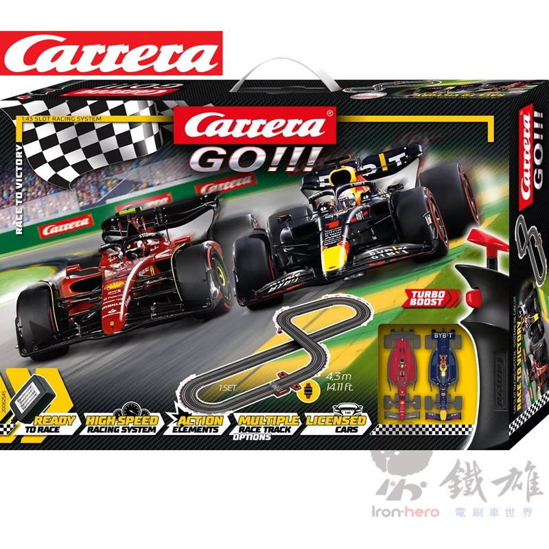 Carrera GO!!! 20062545 Race to Victory Set 電刷車套裝組