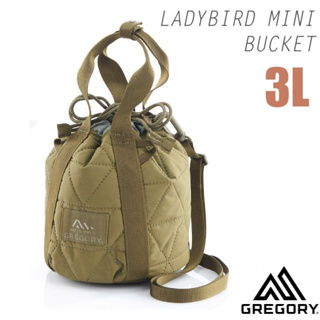 【美國 GREGORY】輕量抗撕裂兩用圓筒型水桶包 LADYBIRD MINI 3L.隨身提袋_鼠尾草綠_140955