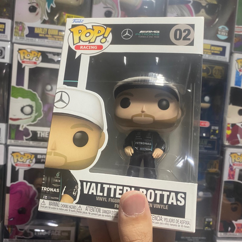 [李大] 正版現貨 Funko POP F1 賓士車隊 鮑達斯 Valtteri Bottas #02