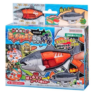 【Omocha.kau】 3D立體拼圖公仔 3d拼圖 鮭魚 納豆 海膽 大蒜