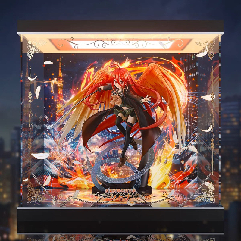 《Yao 挖寶趣》GSC 灼眼的夏娜 炎髮灼眼的殺手 夏娜 PVC公仔 專用展示盒