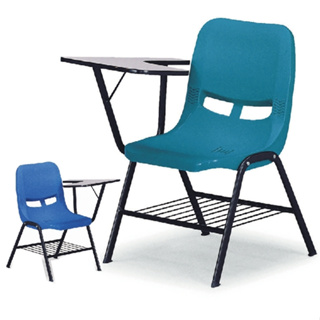 【 IS空間美學】 無折合學生課桌椅(2023-B-287-9) 洽談椅/辦公椅/開會椅/電腦椅/會議椅/學生椅/培訓椅