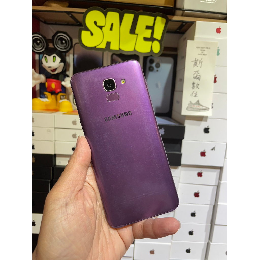 【當天發貨】SAMSUNG Galaxy J6 紫 32G  5.6 吋 現貨 有實體店 可面交 L379