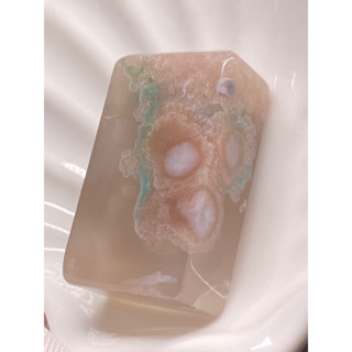 櫻花瑪瑙 印章 章料 透透果凍 水蜜桃