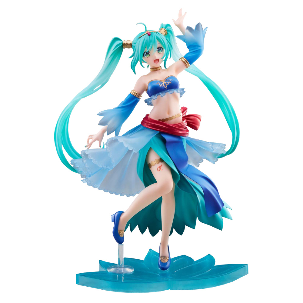 【TAITO】 景品 初音未來 21cm 阿拉伯風ver. Princess AMP 公仔【99模玩】