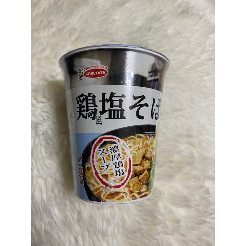 Ace cook 逸品杯麵-鹽味雞湯風味（70公克）泡麵
