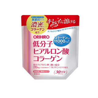 日本 ORIHIRO 低分子 玻尿酸 膠原蛋白粉 180g 30日 葡糖胺 神經酰胺 膠原蛋白 正品 日本直送
