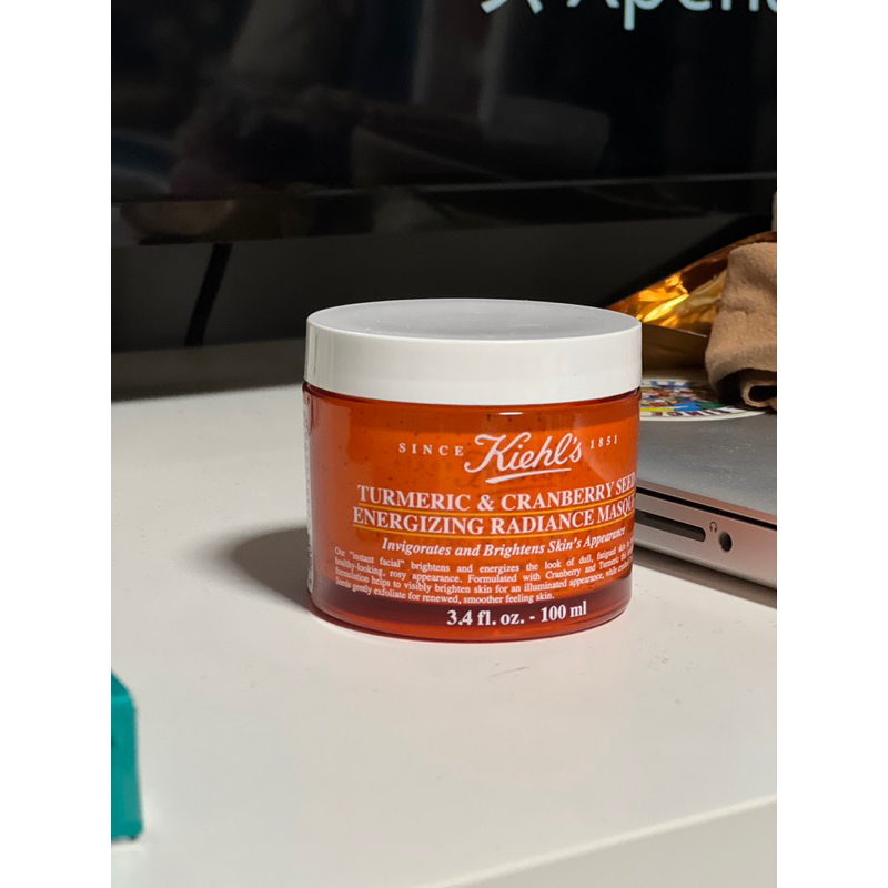 Kiehl’s 莓果薑黃精萃亮面膜 全新 美國帶回