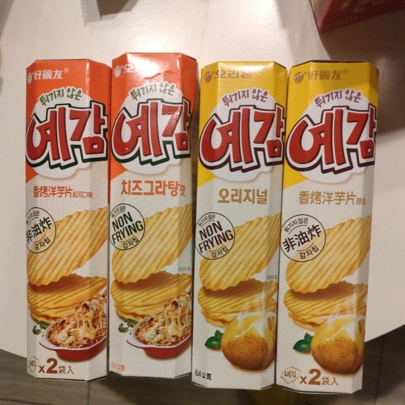 韓國好麗友預感香烤洋芋片