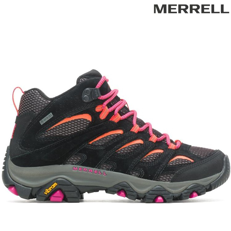 Merrell MOAB 3 MID GTX 女款 Gore-tex 防水中筒登山鞋 ML037204 黑 特價