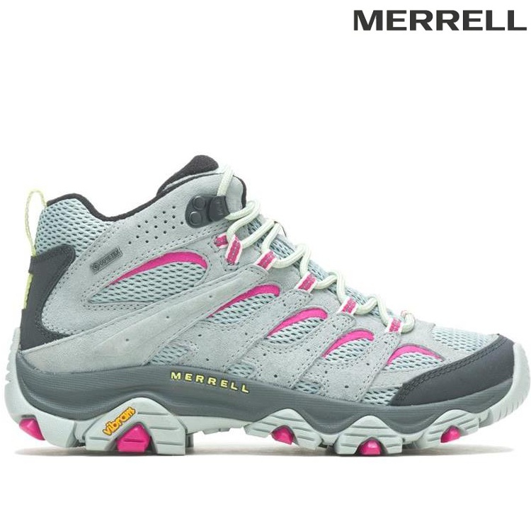 Merrell MOAB 3 MID GTX 女款 Gore-tex 防水中筒登山鞋 ML037206 淺灰 特價