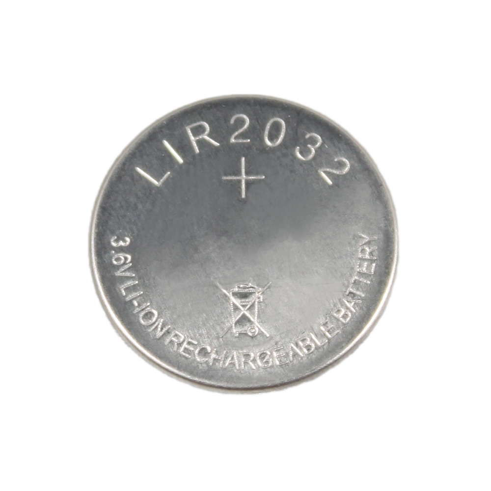 Ardi雅帝 3.6V 40mAh LIR2032可充電鋰離子電池 LIR2032系列 鈕扣電池 手錶電池 錢幣型電池