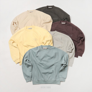 FOG Fear Of God Essentials CREWNECK 刷毛 大學TEE衛衣【192BT222040F】
