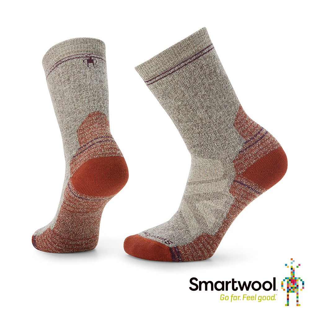 【Smartwool】女機能戶外中級減震中長襪(自然白)登山襪 中筒襪 運動襪 羊毛襪 |SMCB0WAB0783