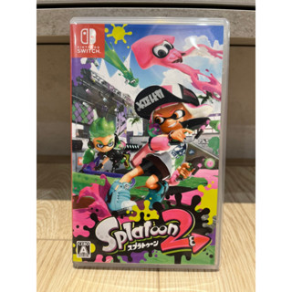 二手狀態極好 漆彈大作戰2 斯普拉遁2 斯普拉頓 Splatoon2 Nintendo Switch 二代無中文