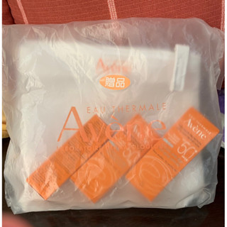 雅漾全效緊緻防曬液SPF50+ 5ml x 3含化妝包