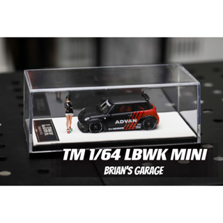 (林口現貨) Time Micro TM 1/64 LBWK Mini Cooper ADVAN 合金車 人偶版