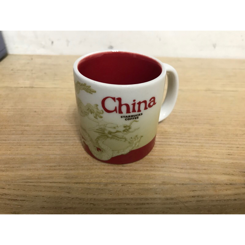 Starbucks 星巴克 迷你馬克杯 中國 China 城市杯 濃縮咖啡杯 杯子 二手 請看描述