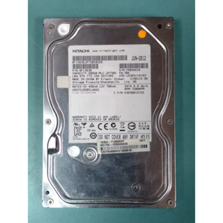 HITACHI日立 3.5吋 500GB(500G) SATA硬碟 HDS721050CLA662 (瑕疵) A157