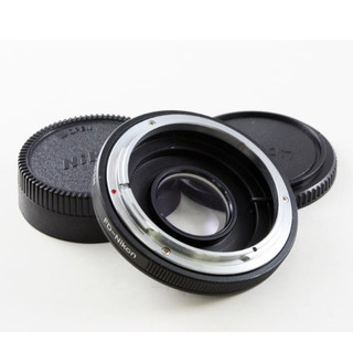 新版多層鍍膜矯正鏡片+無限遠對焦 Canon FD老鏡頭轉Nikon AI F單眼單反相機身轉接環 FD-AI FD-F