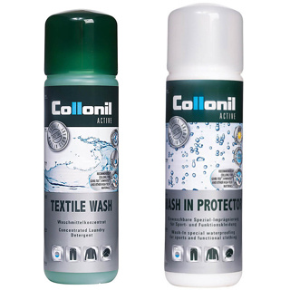 德國Collonil 機能性衣物防潑水劑+機能性衣物清洗劑 CL5375+CL5365(CL7355)