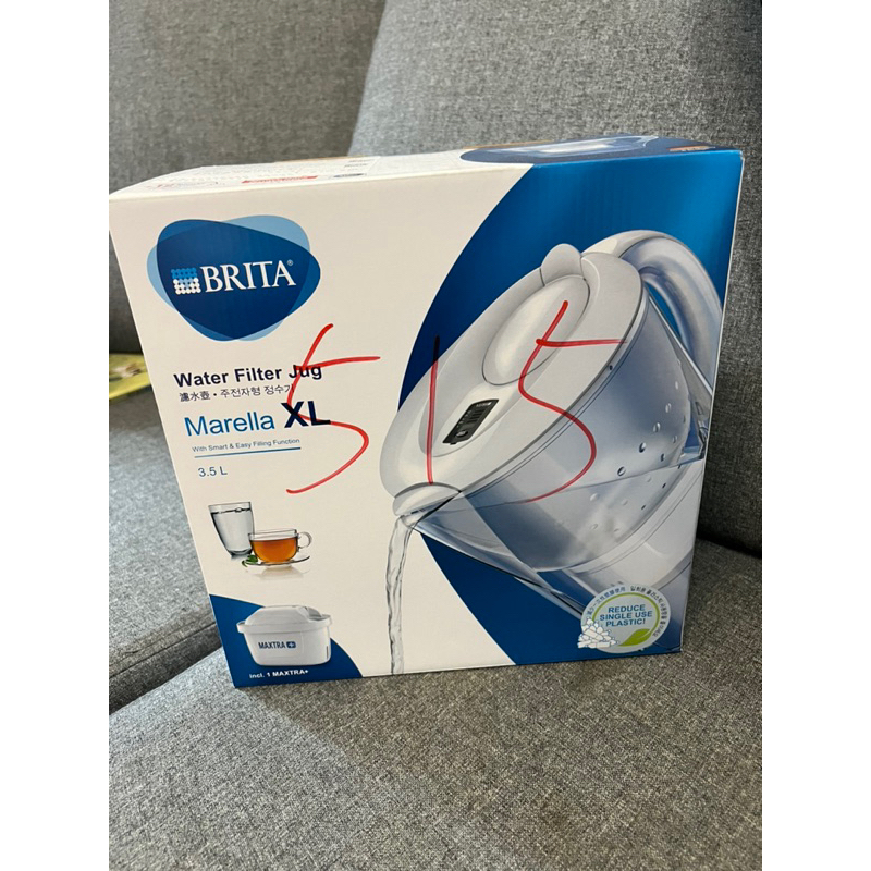 全新轉賣｜德國 BRITA 濾水壺 馬利拉3.5公升 XL