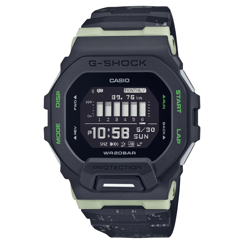 【CASIO】卡西歐 G-SHOCK城市夜景靈感設計電子錶 GBD-200LM-1 台灣卡西歐保固一年