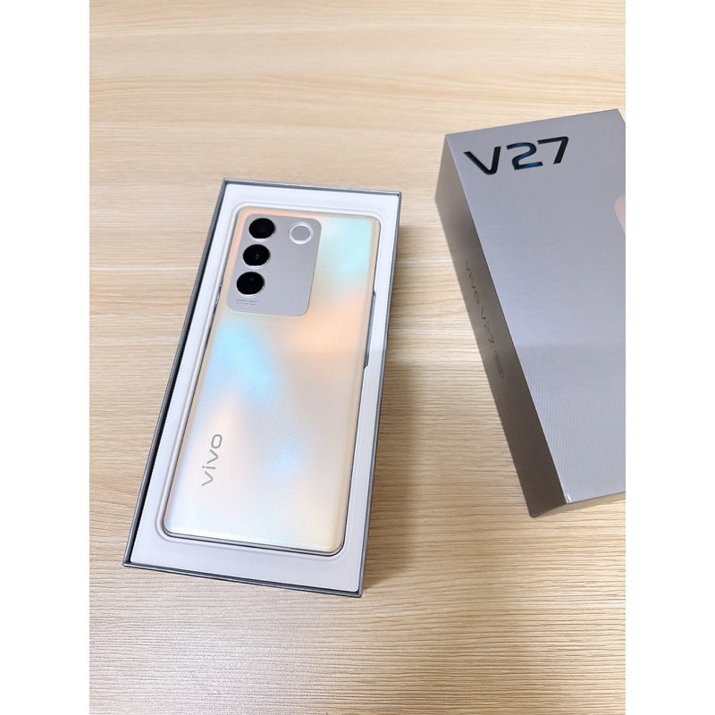 vivo V27 12G/256G 金 保固未登 現金自取價