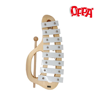 【OPPA】奧福樂器 手持八音鐵琴 鐵琴 附棒｜幼兒教具 兒童樂器 音樂律動