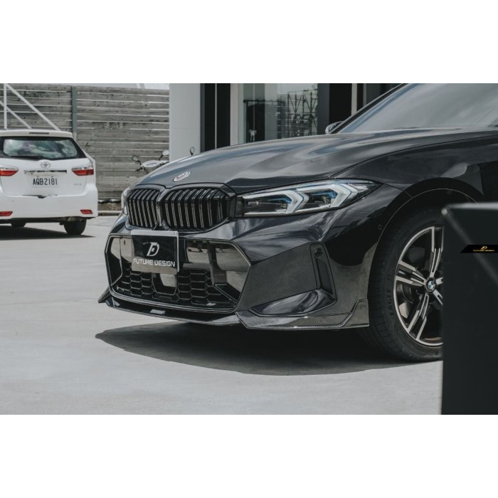 【Future_Design】BMW G20 G21 LCI 小改款 FD品牌 V2 碳纖維 卡夢 CARBON 前下巴