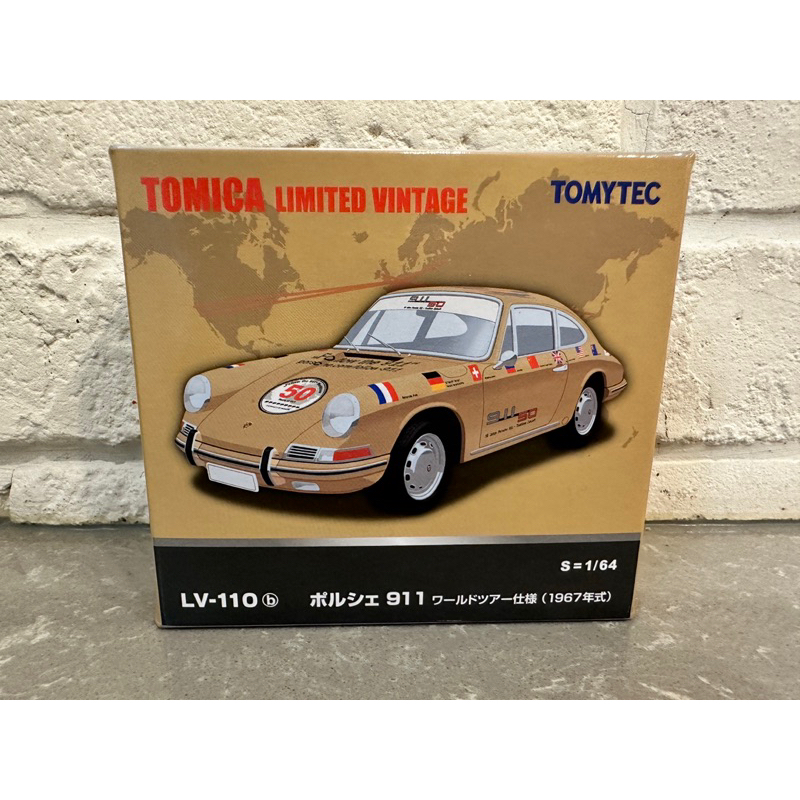 Tomica Tomytec Porsche 911 LV-110 50週年紀念版 1/64