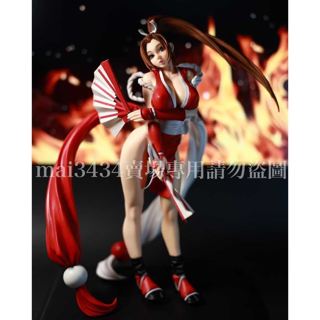 日版 DAIKI 大金工業 格鬥天王 拳皇 不知火舞 紅色 KOF 1/5 pvc 完成品