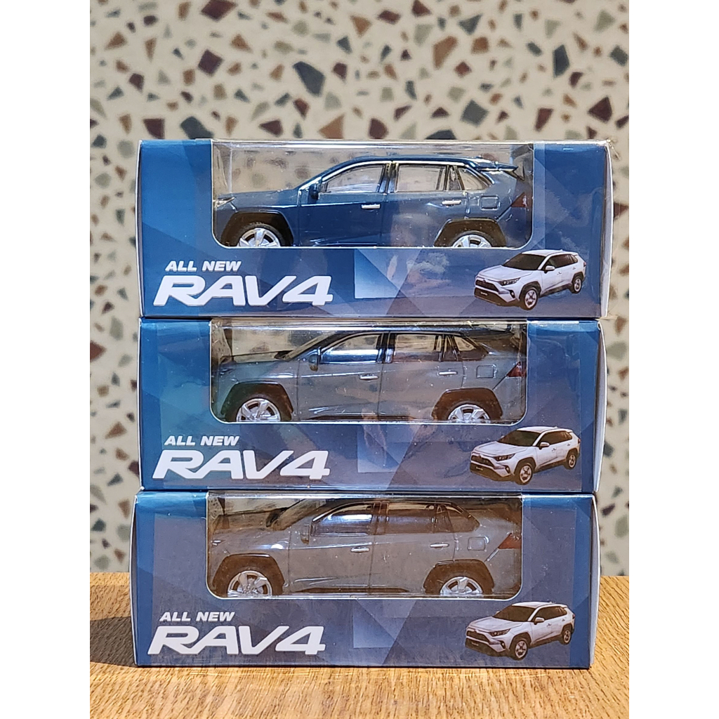 Toyota  ALL NEW RAV4 迴力車 1:43 模型車