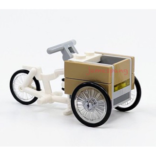 【台中翔智積木】LEGO 樂高 城市系列 60363 拆賣 載貨自行車 白色 三輪車 腳踏車