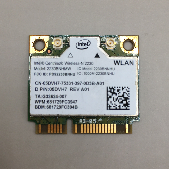 Intel	Wireless-N 2230 2230BNHMW 二手筆電網卡-7