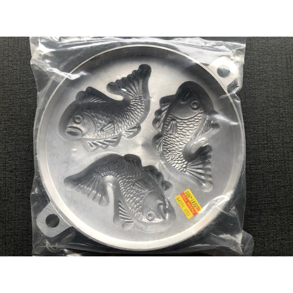 馬來西亞 KUIH BAHULU GOLDFISH METAL CAKE MOLD 鯉魚造型烤模 金魚 雞蛋糕 海綿蛋糕