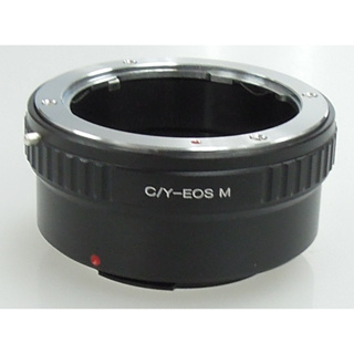Contax Yashica CY C/Y鏡頭轉 Canon EOS M EF-M相機身轉接環 CONTAX-EOS M