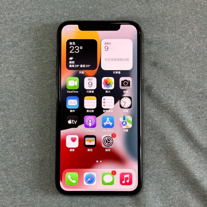 iPhone X 64G 灰黑 9成新 功能正常 二手 IPhoneX iX 5.8吋 蘋果 apple 台中